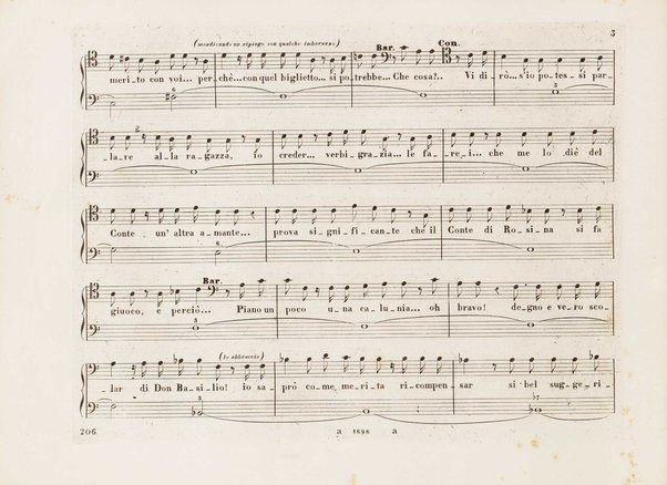 Il barbiere di Siviglia : melodramma giocoso di Cesare Sterbini / posto in musica dal cav.e Gioachino Rossini