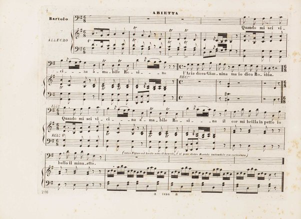 Il barbiere di Siviglia : melodramma giocoso di Cesare Sterbini / posto in musica dal cav.e Gioachino Rossini