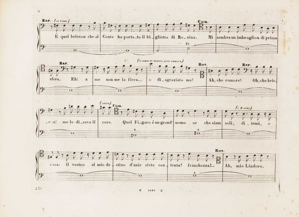 Il barbiere di Siviglia : melodramma giocoso di Cesare Sterbini / posto in musica dal cav.e Gioachino Rossini