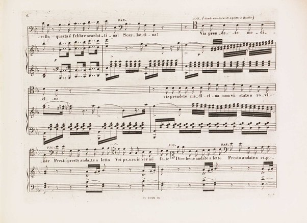 Il barbiere di Siviglia : melodramma giocoso di Cesare Sterbini / posto in musica dal cav.e Gioachino Rossini