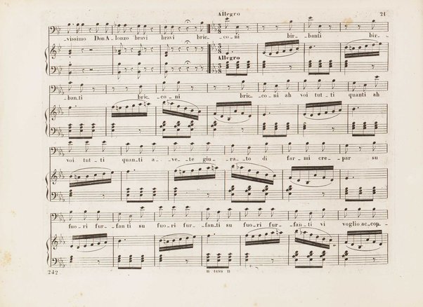 Il barbiere di Siviglia : melodramma giocoso di Cesare Sterbini / posto in musica dal cav.e Gioachino Rossini