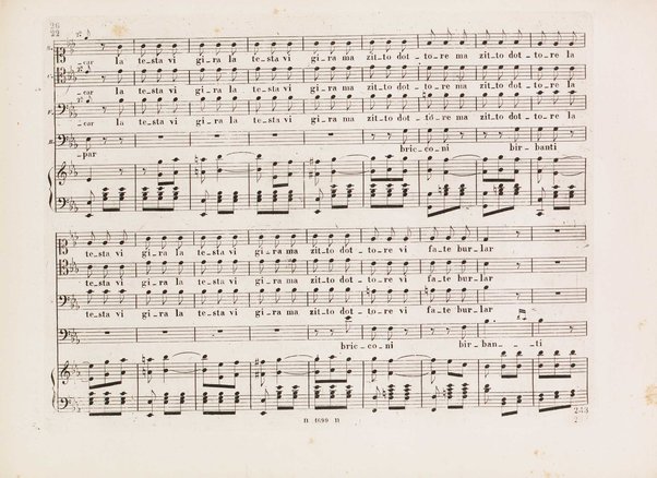 Il barbiere di Siviglia : melodramma giocoso di Cesare Sterbini / posto in musica dal cav.e Gioachino Rossini