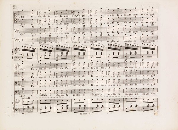 Il barbiere di Siviglia : melodramma giocoso di Cesare Sterbini / posto in musica dal cav.e Gioachino Rossini