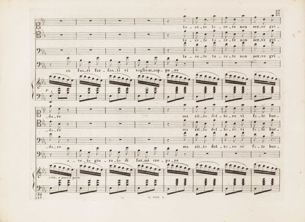 Il barbiere di Siviglia : melodramma giocoso di Cesare Sterbini / posto in musica dal cav.e Gioachino Rossini