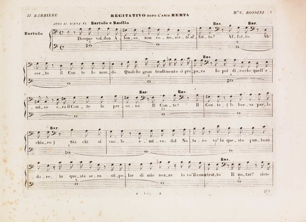 Il barbiere di Siviglia : melodramma giocoso di Cesare Sterbini / posto in musica dal cav.e Gioachino Rossini