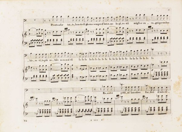 Il barbiere di Siviglia : melodramma giocoso di Cesare Sterbini / posto in musica dal cav.e Gioachino Rossini