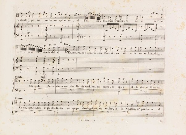 Il barbiere di Siviglia : melodramma giocoso di Cesare Sterbini / posto in musica dal cav.e Gioachino Rossini