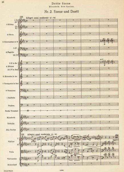 Don Carlos : Oper in einem Vorspiel und vier Akten / G. Verdi ; für die deutsche Bühne neu bearbeitet von Julius Kapp und Kurt Soldan ; herausgegeben von Kurt Soldan