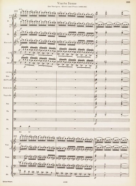 Don Carlos : Oper in einem Vorspiel und vier Akten / G. Verdi ; für die deutsche Bühne neu bearbeitet von Julius Kapp und Kurt Soldan ; herausgegeben von Kurt Soldan