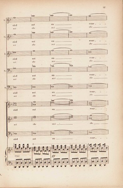 Sémiramis : opéra en quatre actes / de G. Rossini ; avec illustrations, points d'orgue, texte italien et traduction francaise de Méry