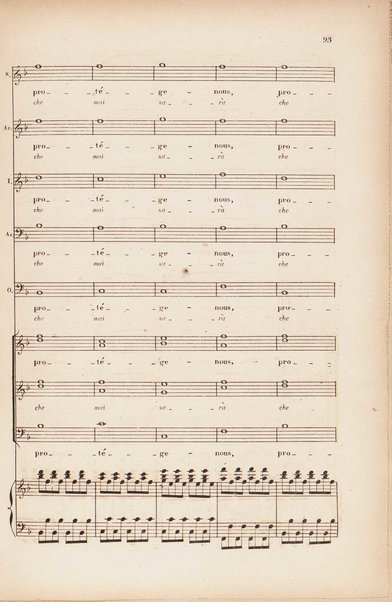 Sémiramis : opéra en quatre actes / de G. Rossini ; avec illustrations, points d'orgue, texte italien et traduction francaise de Méry