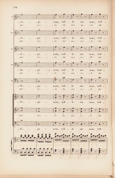Sémiramis : opéra en quatre actes / de G. Rossini ; avec illustrations, points d'orgue, texte italien et traduction francaise de Méry