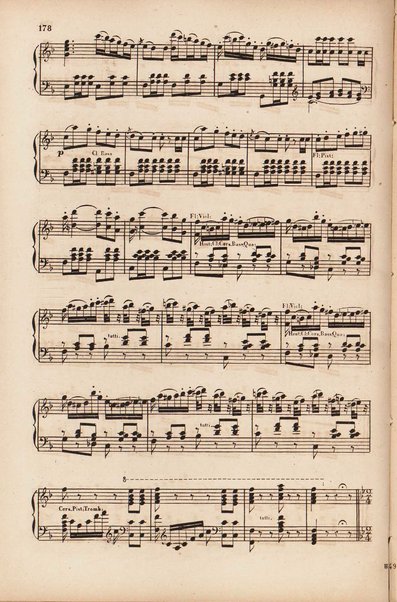 Sémiramis : opéra en quatre actes / de G. Rossini ; avec illustrations, points d'orgue, texte italien et traduction francaise de Méry