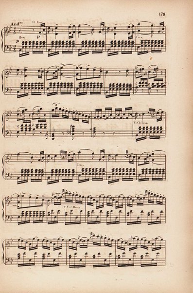 Sémiramis : opéra en quatre actes / de G. Rossini ; avec illustrations, points d'orgue, texte italien et traduction francaise de Méry