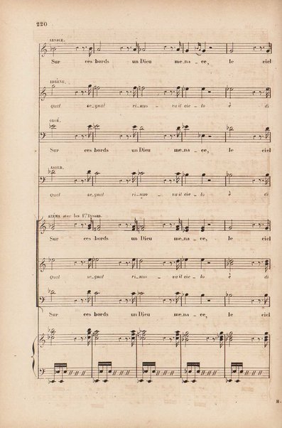 Sémiramis : opéra en quatre actes / de G. Rossini ; avec illustrations, points d'orgue, texte italien et traduction francaise de Méry