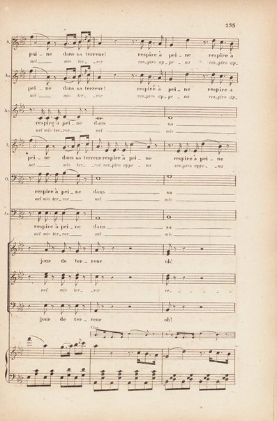 Sémiramis : opéra en quatre actes / de G. Rossini ; avec illustrations, points d'orgue, texte italien et traduction francaise de Méry