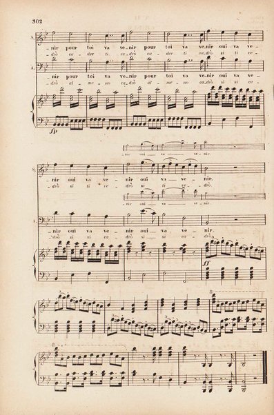 Sémiramis : opéra en quatre actes / de G. Rossini ; avec illustrations, points d'orgue, texte italien et traduction francaise de Méry