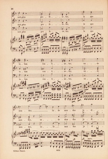 Requiem für Männerstimmen / von L. Cherubini