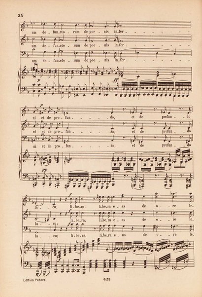 Requiem für Männerstimmen / von L. Cherubini