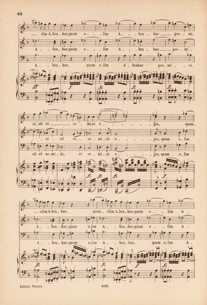 Requiem für Männerstimmen / von L. Cherubini