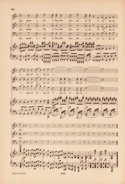 Requiem für Männerstimmen / von L. Cherubini