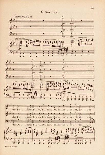 Requiem für Männerstimmen / von L. Cherubini