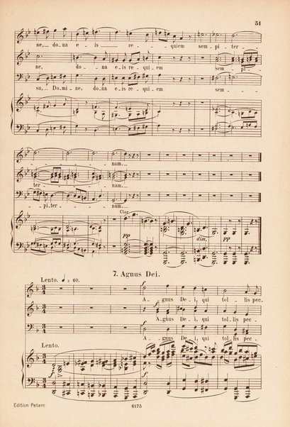 Requiem für Männerstimmen / von L. Cherubini