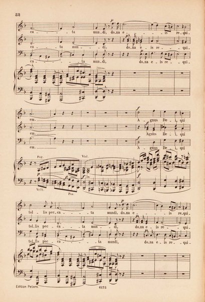 Requiem für Männerstimmen / von L. Cherubini