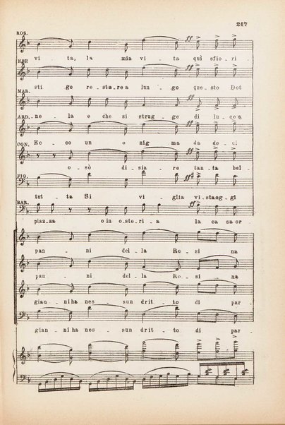 Il barbiere di Siviglia : commedia lirica in 3 atti / di Giovanni Drovetti ; \musica di! Leopoldo Cassone