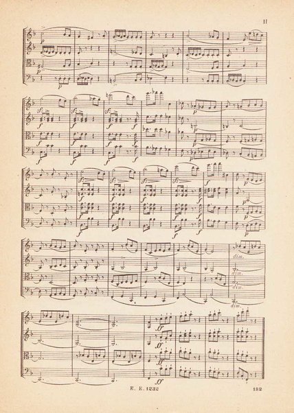 Quartett no. 5 F-dur für 2 Violinen, Viola und Violoncell : op. posth. / von L. Cherubini