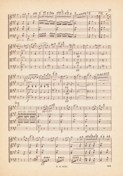 Quartett no. 5 F-dur für 2 Violinen, Viola und Violoncell : op. posth. / von L. Cherubini