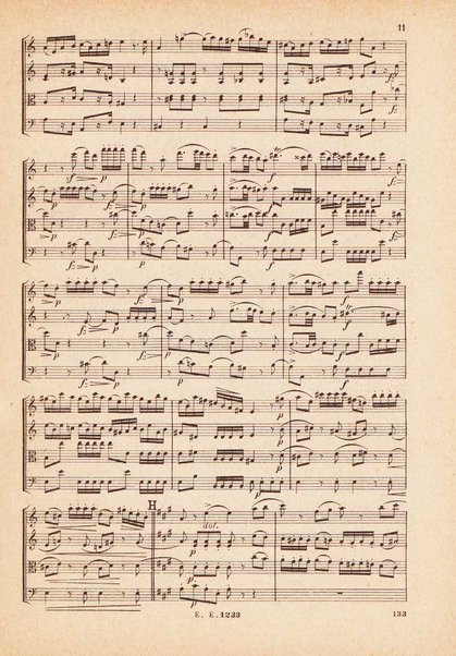 Quartett no. 6 A-moll für 2 Violinen, Viola und Violoncell : op. posth. / von L. Cherubini