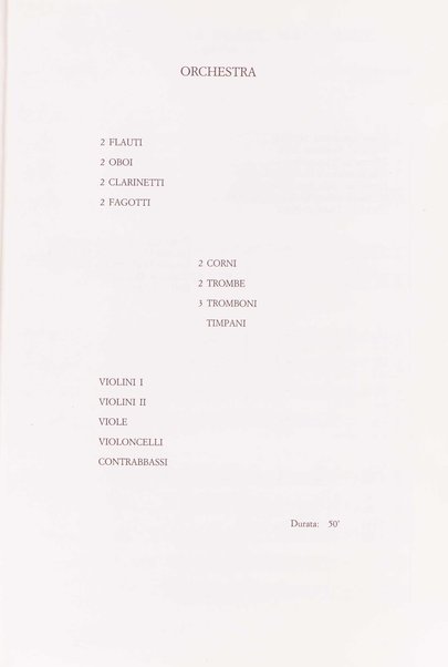 Messa solenne in sol maggiore : per l'incoronazione di Luigi 18. / Luigi Cherubini ; a cura di Giovanni Carli Ballola