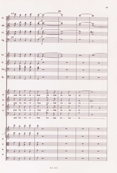 Messa solenne in sol maggiore : per l'incoronazione di Luigi 18. / Luigi Cherubini ; a cura di Giovanni Carli Ballola