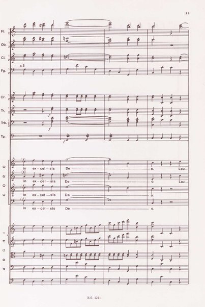 Messa solenne in sol maggiore : per l'incoronazione di Luigi 18. / Luigi Cherubini ; a cura di Giovanni Carli Ballola