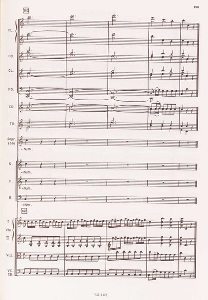 Messa solenne in do maggiore : per soli, coro ed orchestra / Luigi Cherubini ; a cura di Giovanni Carli Ballola