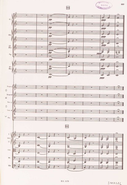 Messa solenne in do maggiore : per soli, coro ed orchestra / Luigi Cherubini ; a cura di Giovanni Carli Ballola