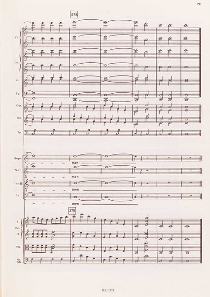 Messa solenne in do maggiore : per soli, coro ed orchestra / Luigi Cherubini ; a cura di Giovanni Carli Ballola