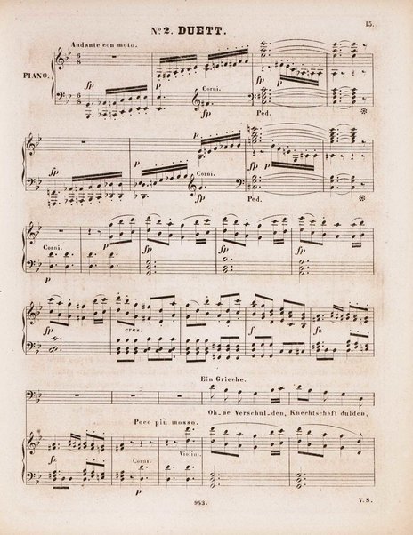 Ludwig van Beethovenʼs: Die Ruinen von Athen : nach dem melodramatischen Festspiel von Kotzebue / mit abgeändertem und verbindendem Text °...! eingerichtet von Robert Heller ; Clavierauszug arrangirt von Fr. W. Grund