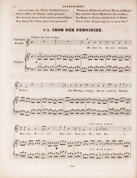 Ludwig van Beethovenʼs: Die Ruinen von Athen : nach dem melodramatischen Festspiel von Kotzebue / mit abgeändertem und verbindendem Text °...! eingerichtet von Robert Heller ; Clavierauszug arrangirt von Fr. W. Grund