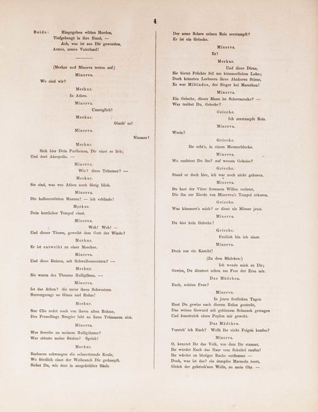 Ludwig van Beethovenʼs: Die Ruinen von Athen : nach dem melodramatischen Festspiel von Kotzebue / mit abgeändertem und verbindendem Text °...! eingerichtet von Robert Heller ; Clavierauszug arrangirt von Fr. W. Grund