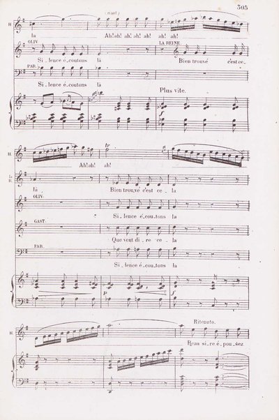 Le saphir : opéra-comique en 3 actes / paroles de M.M. de Leuven, Michel Carré & Hadot ; musique de Félicien David