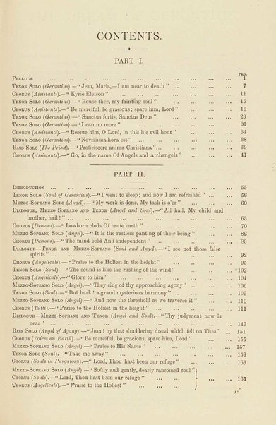 The dream of Gerontius : (Op.38) / by cardinal Newman ; set to music for mezzo-soprano, tenor, and bass soli, chorus and orchestra by Edward Elgar