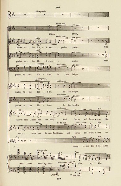 The dream of Gerontius : (Op.38) / by cardinal Newman ; set to music for mezzo-soprano, tenor, and bass soli, chorus and orchestra by Edward Elgar