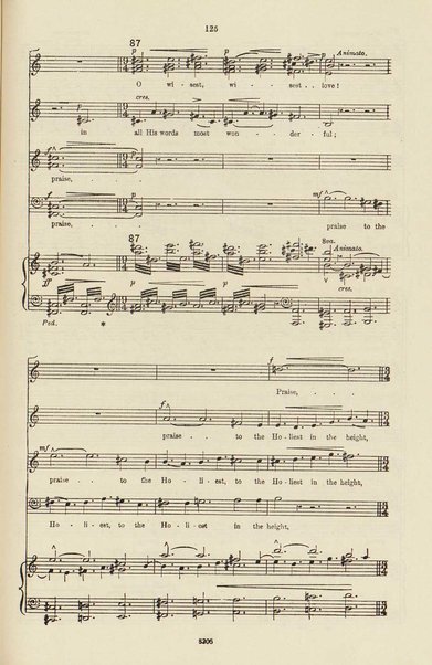 The dream of Gerontius : (Op.38) / by cardinal Newman ; set to music for mezzo-soprano, tenor, and bass soli, chorus and orchestra by Edward Elgar