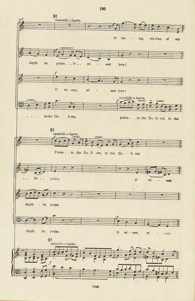 The dream of Gerontius : (Op.38) / by cardinal Newman ; set to music for mezzo-soprano, tenor, and bass soli, chorus and orchestra by Edward Elgar