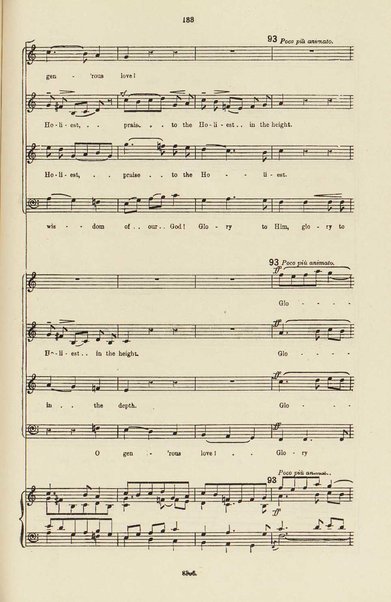 The dream of Gerontius : (Op.38) / by cardinal Newman ; set to music for mezzo-soprano, tenor, and bass soli, chorus and orchestra by Edward Elgar