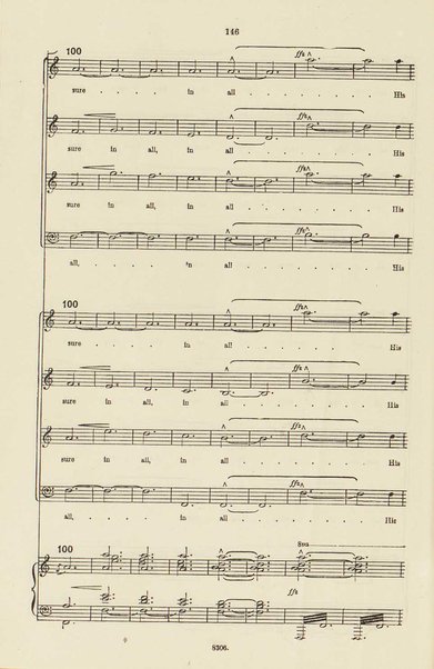 The dream of Gerontius : (Op.38) / by cardinal Newman ; set to music for mezzo-soprano, tenor, and bass soli, chorus and orchestra by Edward Elgar