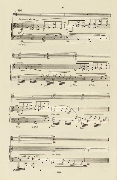 The dream of Gerontius : (Op.38) / by cardinal Newman ; set to music for mezzo-soprano, tenor, and bass soli, chorus and orchestra by Edward Elgar