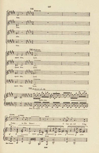 The dream of Gerontius : (Op.38) / by cardinal Newman ; set to music for mezzo-soprano, tenor, and bass soli, chorus and orchestra by Edward Elgar